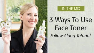 How To Use Toner On Your Face Demonstration  Eminence Organics [upl. by Mathur]