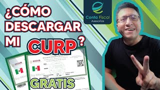 ►🔥¿CÓMO DESCARGAR MI CURP EN LINEA🔥 Gratis 2024🔥 [upl. by Kenzie85]