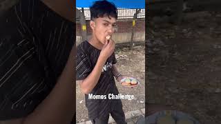 momos challenge 40 second mein 5 momosshorts short [upl. by Maitund]