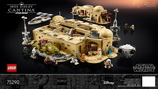 LEGO instructions  Star Wars  75290  Mos Eisley Cantina [upl. by Guinevere]