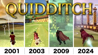 Comparing Every Version of Quidditch in Harry Potter Games [upl. by Ennovyhc598]