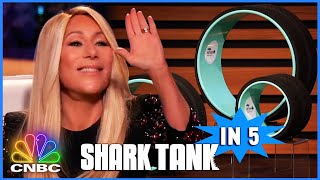 Lori Greiner Rolls Out a Deal  Shark Tank In 5  CNBC Prime [upl. by Ffilc]