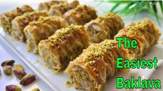 This is the EASIEST Baklava Recipe Youll EVER Make in Minutes [upl. by Randolf977]