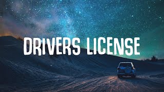 Olivia Rodrigo  Drivers License Lyrics [upl. by Lemart]