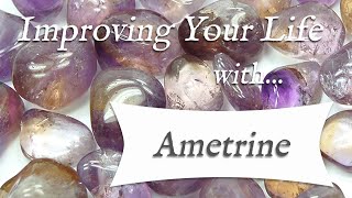 AMETRINE 💎 TOP 4 Crystal Wisdom Benefits of Ametrine Crystal  Stone of Spiritual Abundance [upl. by Erait]