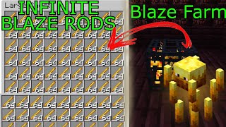 AFK BLAZE FARM  INFINITE BLAZE RODS  INFINITE XP  119  Generic SMP [upl. by Oleusnoc866]