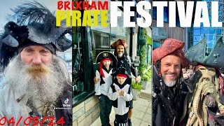 BRIXHAM PIRATE FESTIVAL 2024 devon [upl. by Ynatil]