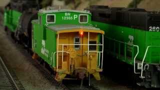 HO Scale DCC BN Caboose Kitbash 11113 Podcast [upl. by Froma307]