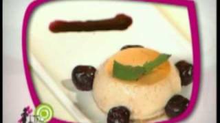 Paso a Paso  Flan de nueces con salsa de cerezas [upl. by Constantin]