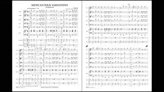 Mexican Folk Variations Chiapanecas arr James Curnow [upl. by Toolis809]