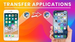 How to transfer Apps from iPhone to iPhone [upl. by Eemaj]