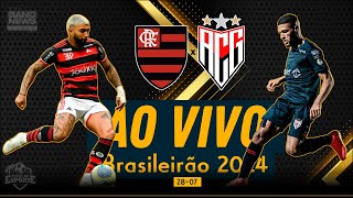 Flamengo x AtléticoGO  AO VIVO  Brasileirão 2024 [upl. by Philana]