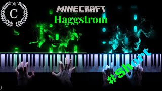 Minecraft Piano  Haggstrom  Short [upl. by Robina905]