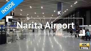 4K Japan  Narita International Airport Floor Guide Terminal 1 [upl. by Amandy214]