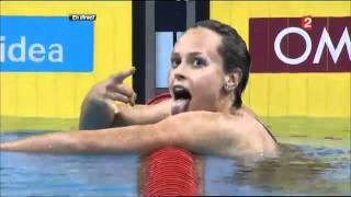 Natation  Championnats du Monde 2011 Shanghaï  200 m nage libre féminin  Finale  C Muffat [upl. by Ajroj808]