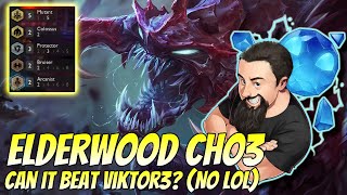 Elderwood Cho 3  Can it beat Viktor 3  TFT Gizmos amp Gadgets  Teamfight Tactics [upl. by Kobe]