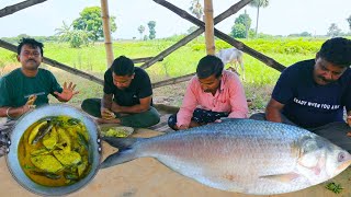 আজ আমরা ইলিশ দিয়ে কিভাবে রান্না করে খেলাম দেখুন  Bengali style ilish fish recipe  village food [upl. by Nabru865]