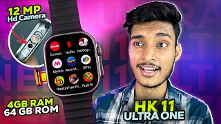 HK11 Ultra One 5G Android Smartwatch 🔥  With 4GB Ram  64GB Storage 120Hz Refresh Rate 12Mp Hd 🤩 [upl. by Washburn]