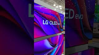 LG C4 Vs C3 Oled TV display at Costco [upl. by Bobker]