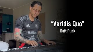 Gianluca Lapadula tocando el piano  Daft Punk  Veridis Quo  Selección Peruana [upl. by Ilzel41]