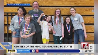 Durham Schools Odyssey of the Mind going to States [upl. by Quartana]