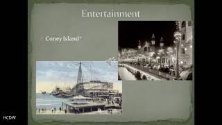 HIST 112 US 1877 present Chapter 18 Part 1 Entertainment [upl. by Ahcmis]