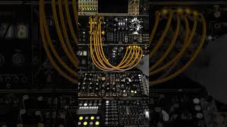 Manifold Research Centre Tetragrid into Folktek Matter II modularsynth analogsynth sounddesign [upl. by Alegnatal]