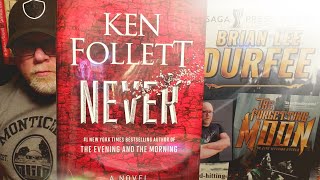 NEVER  Ken Follett  Book Review  Brian Lee Durfee spoiler free [upl. by Nemzaj]