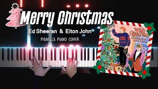 Ed Sheeran amp Elton John  Merry Christmas  Piano Cover by Pianella Piano [upl. by Edrei505]