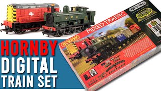 Digital Train Set With TWO Trains  Hornby Mixed Traffic  Unboxing amp Review [upl. by Malan]