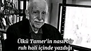 Ülkü Tamer  Konuşma Şiiri  Seslendiren Haluk Bilginer [upl. by Huan]