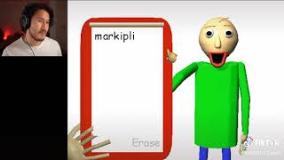 Markiplier plays the new baldis basics plus [upl. by Ansell422]