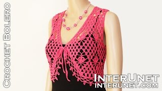 Lace bolero jacket Part 1 of 2 [upl. by Dranal]