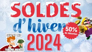 SOLDES HIVER 2024  JV  STEELBOOK  FIGURINE  et JEUX DE SOCIETE [upl. by Anawat834]