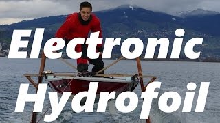 Building a Hydrofoil for a Laser Sailboat [upl. by Ekusuy]