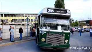 Parade dautobus amp autocars anciens du Musée des Transports [upl. by Pilloff]