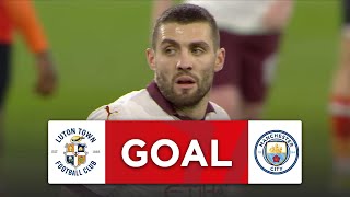 GOAL  Mateo Kovacic  Luton Town 26 Manchester City  Fifth Round  Emirates FA Cup 202324 [upl. by Normandy868]