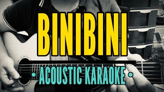 Binibini  Janno GibbsBrownman Revival Acoustic Karaoke [upl. by Nesiaj833]