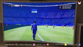 كيف ستكون لعبة فيفا 2017 على جهاز Playstation 4 pro و على شاشة Samsung 4k 3D ؟ [upl. by Pearla839]