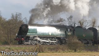 34072 quot257 Squadronquot weighs in on the Kent amp East Sussex Railway 08042023 [upl. by Panchito416]