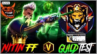 LIVE GUILD TEST OF NITIN FREE FIREnitinff nitinfreefire [upl. by Nowad]