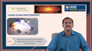 Down Up Conversion Luminescence Behavior of Tm3 Yb3 Co doped Tellurite Glasses by Dr C R Kesavulu [upl. by Symon]