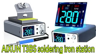 Aixun T3BS Soldering Iron Station With Bit  Soldering Iron Station  LohiaTelecom [upl. by Berger]