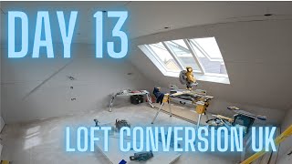 Day 13  Loft Conversion  Near Finish [upl. by Assilat]