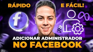 Como adicionar uma pessoa como administrador na BM do Facebook ads Meta ads [upl. by Rennoc221]