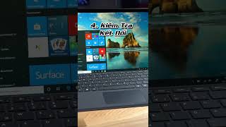 Hướng dẫn kết nối bàn phím Surface Pro 89X với máy shorts tritienlaptop microsoftsurface [upl. by Nodnas]