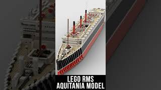 LEGO RMS Aquitania Model Timelapse lego timelapse aquitania [upl. by Acirat354]