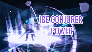 🧊ICE COJURER IS STONE COLD🥶  ARCANE ODYSSEY BUILD SHOWCASE MISTRAL UPDATE [upl. by Parthena]