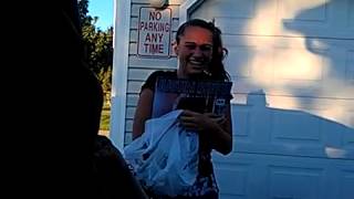 girl screams over Justin Bieber calendar [upl. by Eilrac565]