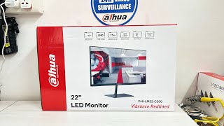 Dahua Bezel less 22” LED Monitor DHILM22C200 [upl. by Ecirtac695]